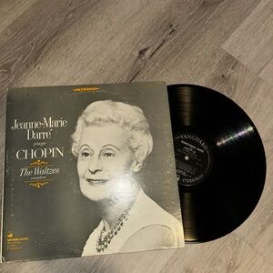 Jeanne-Marie Darré Plays Chopin Vinyl Record